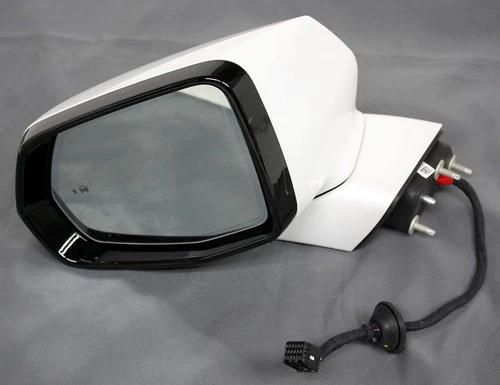OEM Left Driver Side Mirror For Cadillac XT6 Sport Crystal White Scratches