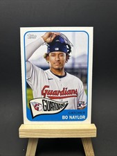2023 Topps Archives #133 Bo Naylor RC Rookie Card Cleveland Guardians. rookie card picture