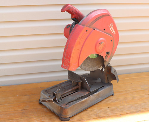 FOR PARTS, Milwaukee 14 in. 15 Amp Abrasive Cut-Off Machine (6177-20)