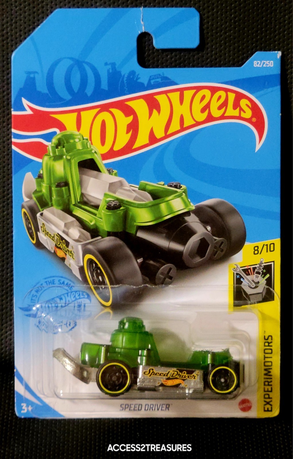 2021 Hot Wheels Speed Driver #182/250 Experimotors 8/10