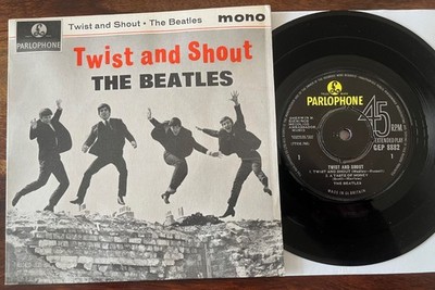 Beatles - Twist and Shout EP UK Pressung Juli 1963 MONO GEP NUR 1-2 GESPIELT
