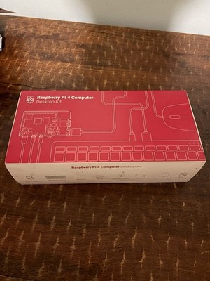 OFFICIAL Raspberry Pi 4 Desktop Kit (4GB RAM) Complete Boxed Bundle w 7'' Monitor