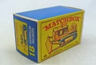Lesney Matchbox Toys MB18d Caterpillar Bulldozer ORIGINAL Empty E4 Type Box