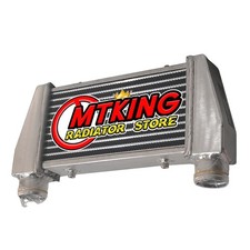 19 X 11 Universal Top Mount Turbo Intercooler Tube Fin 2.5 Inletoutlet