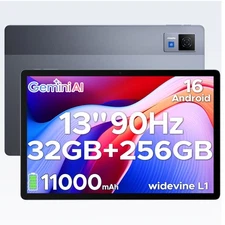 DOOGEE U12/U13 Android Tablet with Gemini AI Android 16 Tablet 32GB+256GB 2025