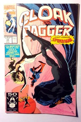 Mutant Misadventures Cloak and Dagger #17 1991 Marvel Clock & Dagger Comic
