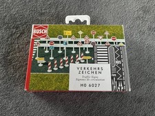 Busch HO 6027 traffic Signs