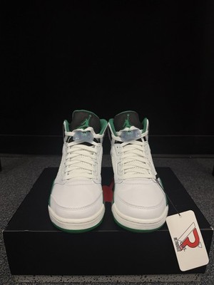 Air Jordan 5 Retro Lucky Green Sneakers Size 11W/9.5M | eBay