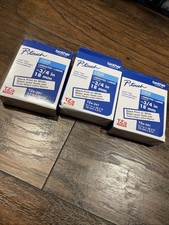 Brother P-touch TZe-241 Label Tape 18mm 3/4" Black on White Laminated