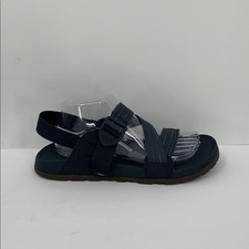 Chaco Lowdown lug sandal shoe strappy comfort navy blue outdoor hiking men 9