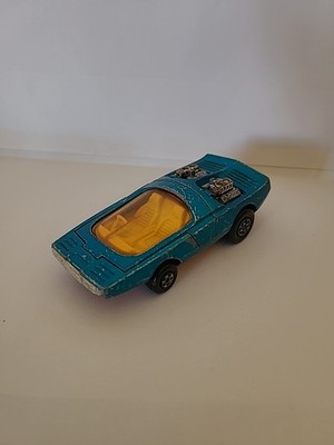 K-19 Matchbox Superkings: K-36 Bandolero blau/rot Speedrings