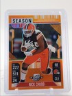 NICK CHUBB 2024 CONTENDERS OPTIC SEASON TICKET ORANGE BROWNS /75 Q4641
