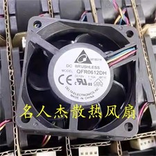 Delta QFR0612DH 12V 1.10A 60 25MM 4-Pin High Volume Speed Control Fan