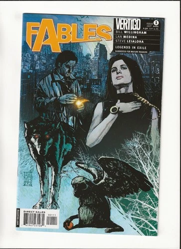 Fables #1 Alex Maleev Cover B Bill Willingham DC Vertigo High Grade 2002