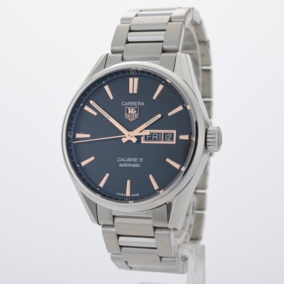 TAG Heuer Carrera Men's Black Watch - WAR201C for sale online | eBay