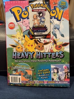 NEW Pokémon 100% OFFICIAL Magazine &SEALED Phantasmal Flames Fun