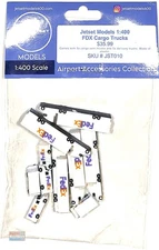 JST010 1:400 Jetset Models - FedEx Cargo Trucks Set