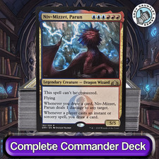 Niv-Mizzet, Parun COMMANDER DECK Spellslinger Draw Combo MTG Personalizzato EDH Magic