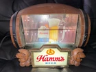Hamm's 1960's Vintage Beer Barrel Flip Motion Light Up Sign! VERY RARE!