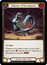 Talisman of Recompense - EVR191 - Everfest - NM - 1st Edition Cold Foil