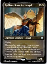 Radiant, Serra Archangel (Foil Etched) - Commander Legends - 553 NM