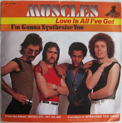 Muscles Love Is All Ive Got Vinyl Single 7inch NEAR MINT big bear records