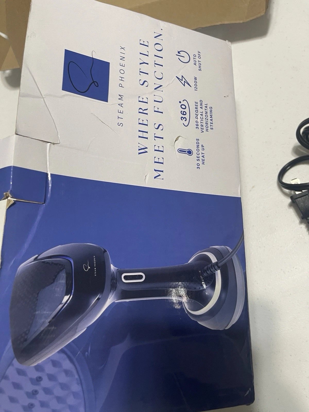 Steam Phoenix Mini Handheld Garment Steamer Powerful Portable Iron & Steamer
