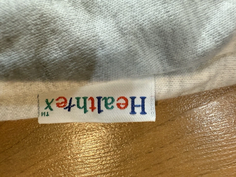 Vintage 90s HEALTHTEX Baby Boy 24M One-Piece Romper Fire Chief Trucks And Dogs - Image 3 of 4