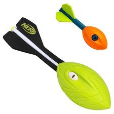 Franklin Sports NERF Vortex Foam Football - Ultra Grip  Pocket Vortex Set Kids