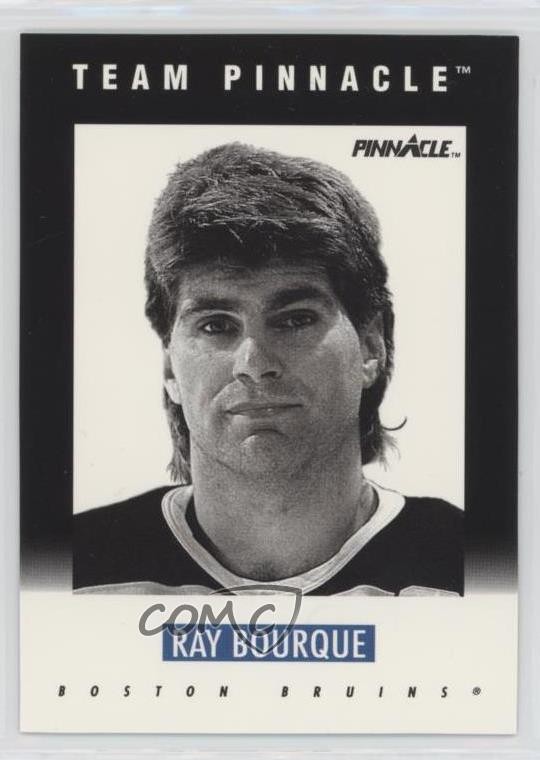 1991-92 Pinnacle Team Pinnacle Ray Bourque #B-2 HOF 1o3