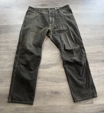Kuhl Pants Mens 38X32 Exile Kord Hiking Vintage Patina Dye Articulated Knee