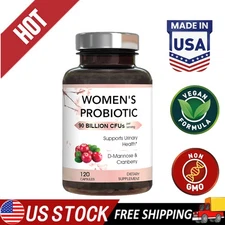 Probiotics for Women with Prebiotics 90 Billion CFU&16 Diverse Strains Cranberry