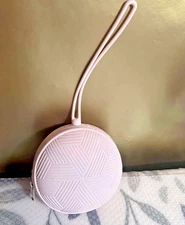  Smlpuame Silicone Pacifier Holder Case Pink BPA-Free Baby Pacifier Storage Box