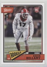 2018 Panini Classics Rookies Red Back 64/299 Davin Bellamy #287 1u0