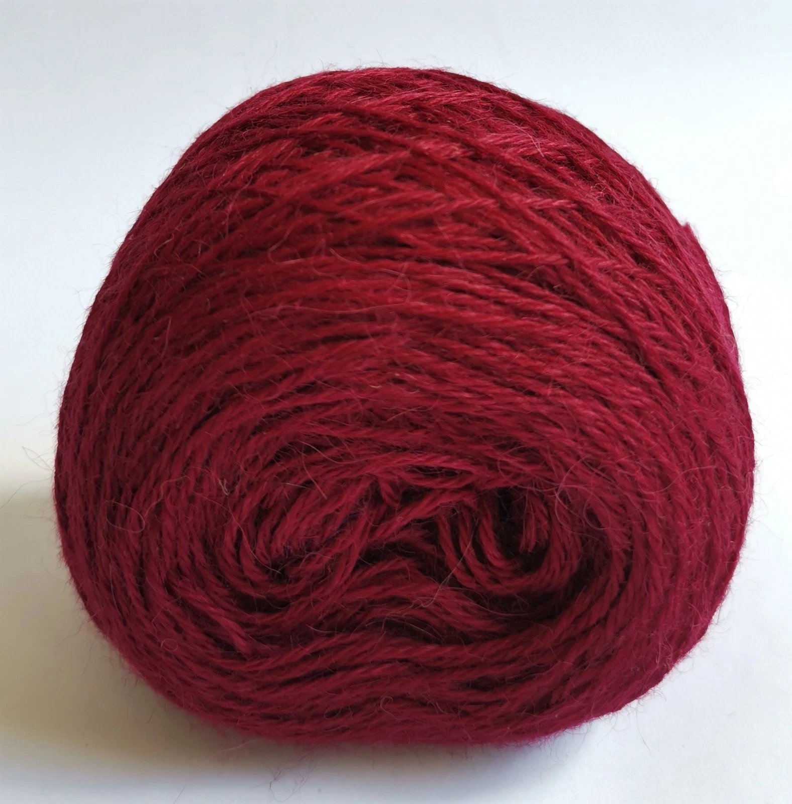 Alpaca Wool Skeins 100% Baby Alpaca Yarn Sport Weight Lot-5 Skeins Cherry BA6175 - product detail image 6