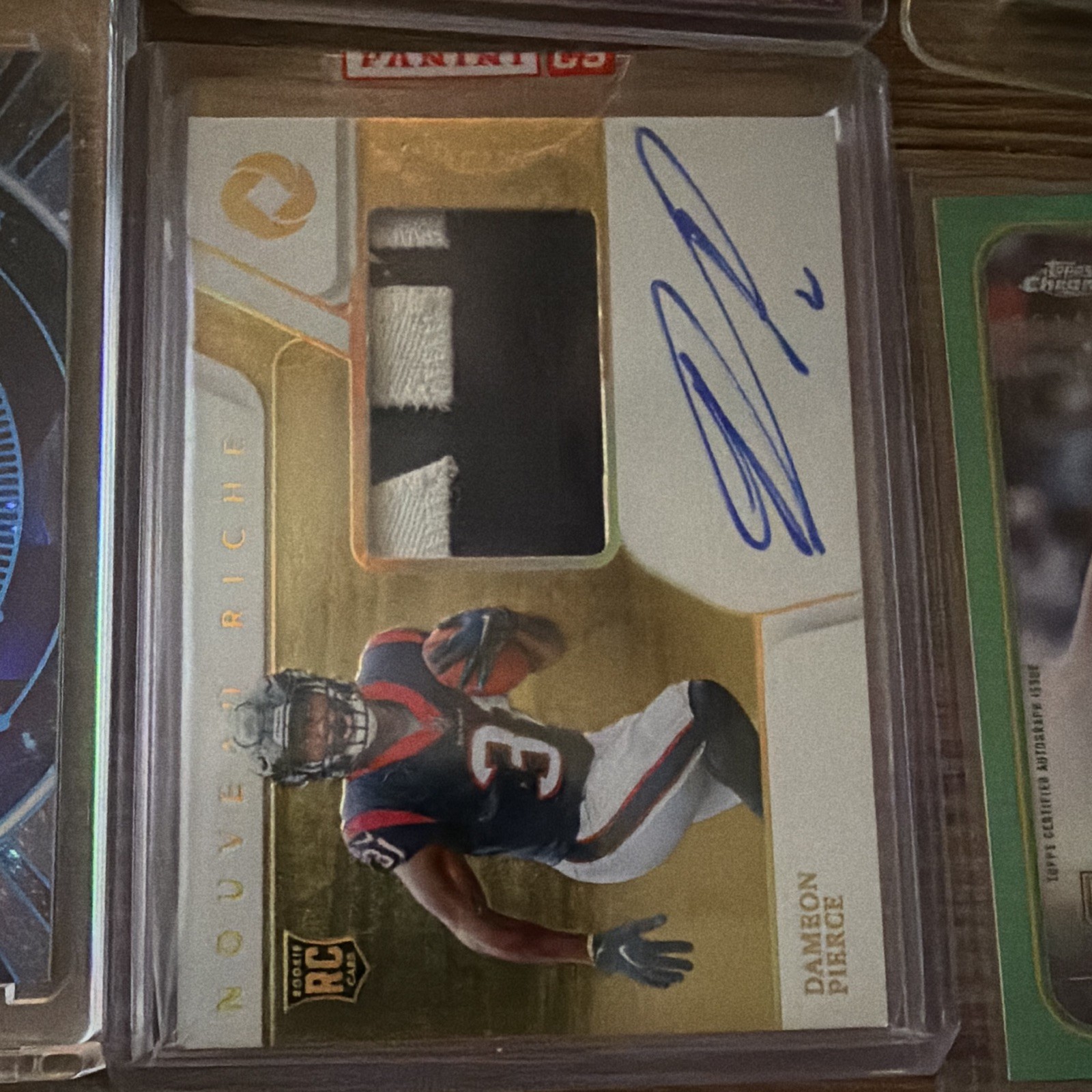 NFL 27-Card Lot Autos Patches Prizm Donruss Lawrence Darnold Maye Mahomes Stroud view 6