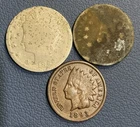 U.S Coin Collection - 1893 Indian Cent, 1899 Liberty V Nickel, Shield Nickel