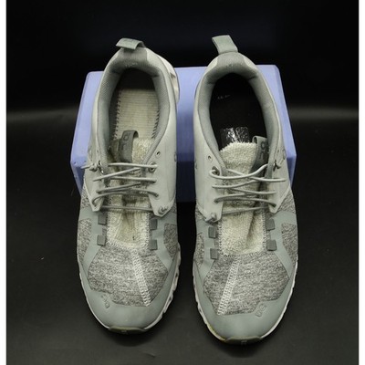 On Cloud 5 Terry Running Shoes, Glacier/White, Women display picture 2