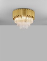 Nova Luce Magnolia Deckenleuchte E14 5-Fach Gold 32,5X40Cm Dimmbar 9824078