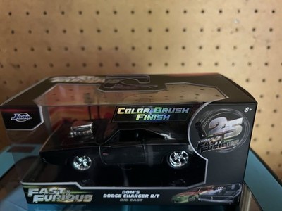 Jada 25 Years Of Fast and Furious 1:32 Doms Dodge Chrager R/T Color Brush Finish
