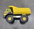 1993 Mighty Tonka Metal Dump Truck Yellow Mighty Diesel XMB-975 Tires / 0624-10