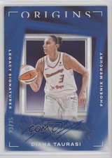 2023 Panini Origins WNBA Legacy Signatures Blue 23/25 Diana Taurasi Auto 00zd