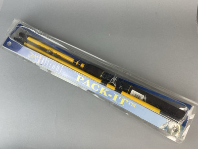 Vintage Eagle Claw Packit PK200  6.5'  4pc  Spinnin Rod Compact Travel NEW