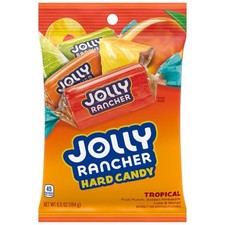 Jolly Rancher Tropical Hard Candy 184g Tropical Fruit Flavours Fresh Sealed USA