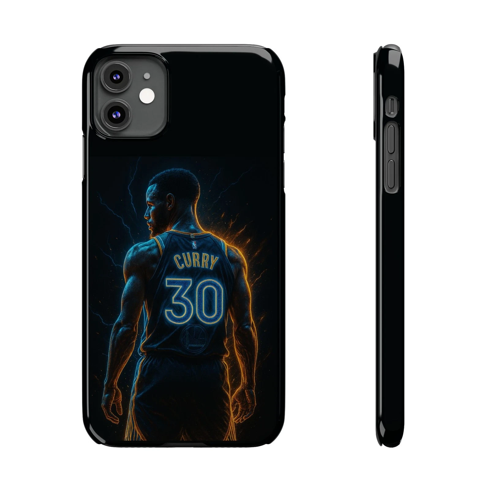 Stephen Curry Basketball iPhone Case, NBA Mobile Cover, Golden State Warriors