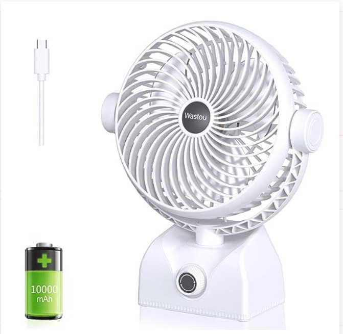 Mini ventilatore da tavolo ricaricabile