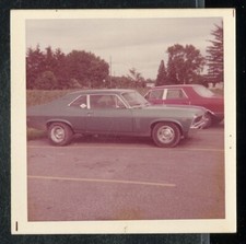 Vintage Photo VINTAGE 1970 CHEVROLET NOVA MUSCLE CAR c1971 03 satin
