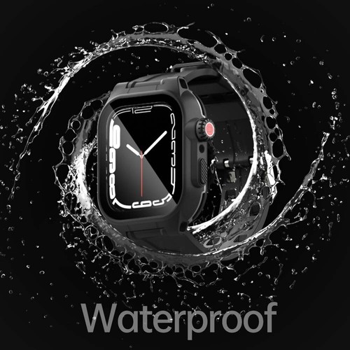 Etui na Apple Watch Series 7 8 9Case 41-45mm etui ochronne wodoodporne odporne na wstrząsy - Zdjęcie 13 z 17