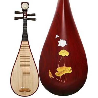 Pipa - Chinese Lute Guitar Dunhuang Musical Instrument eBay
