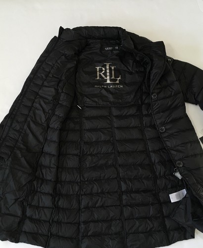 Women Ralph Lauren Packable Feather Down Puffer Jacket/ Coat Black, Sz S, NWT - 第 9/17 張圖片